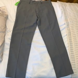 Haggar Men’s  Premium Stretch Dress Pants Straight Fit 33W x 30L